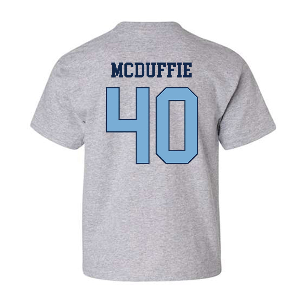 UNC - NCAA Baseball : Walker McDuffie - Classic Shersey Youth T-Shirt-1