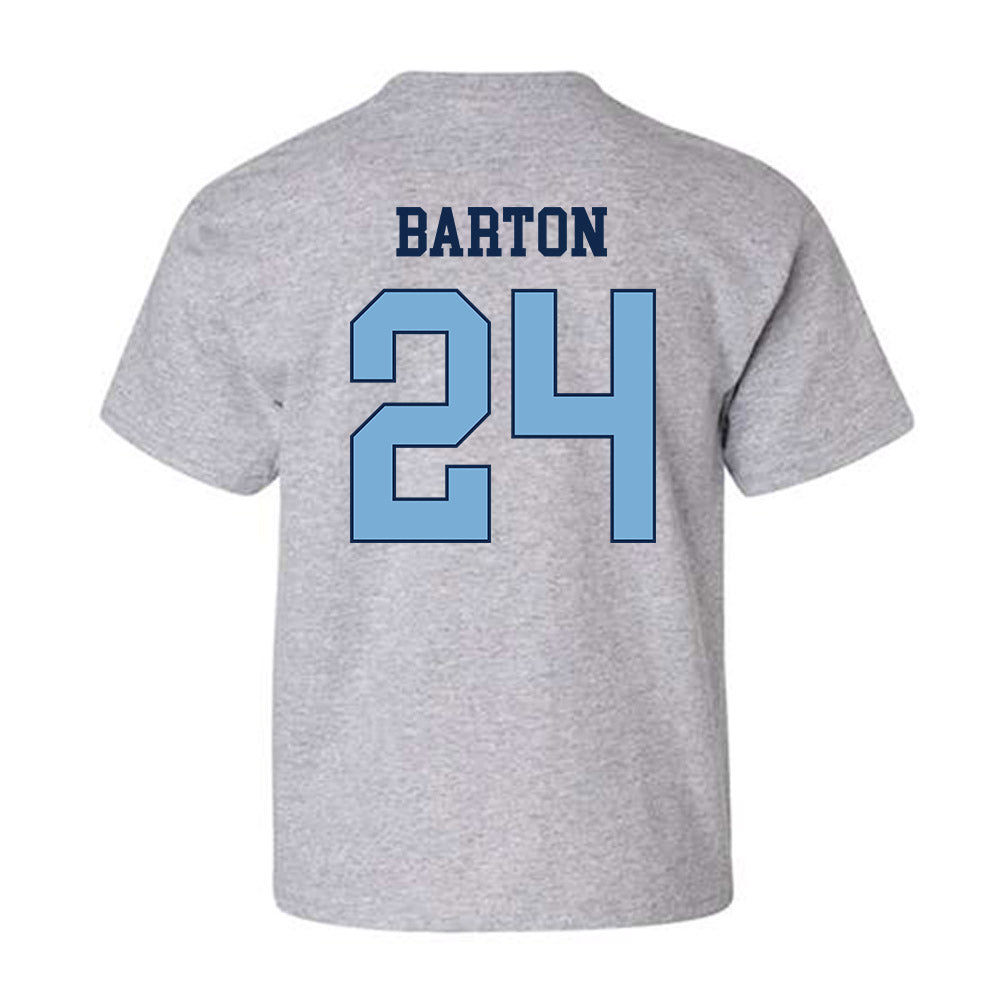 UNC - NCAA Men's Lacrosse : Jack Barton - Classic Shersey Youth T-Shirt-1