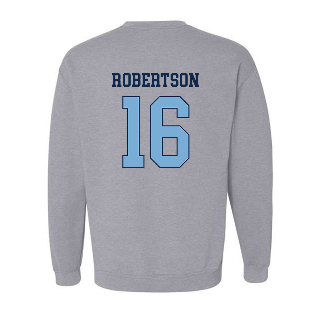 UNC - NCAA Football : Zamaurious Robertson - Classic Shersey Crewneck Sweatshirt-1