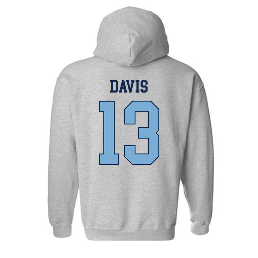 UNC - NCAA Softball : Kina Davis - Classic Shersey Hooded Sweatshirt-1