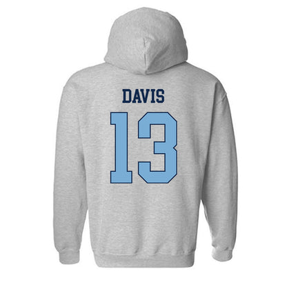 UNC - NCAA Softball : Kina Davis - Classic Shersey Hooded Sweatshirt-1