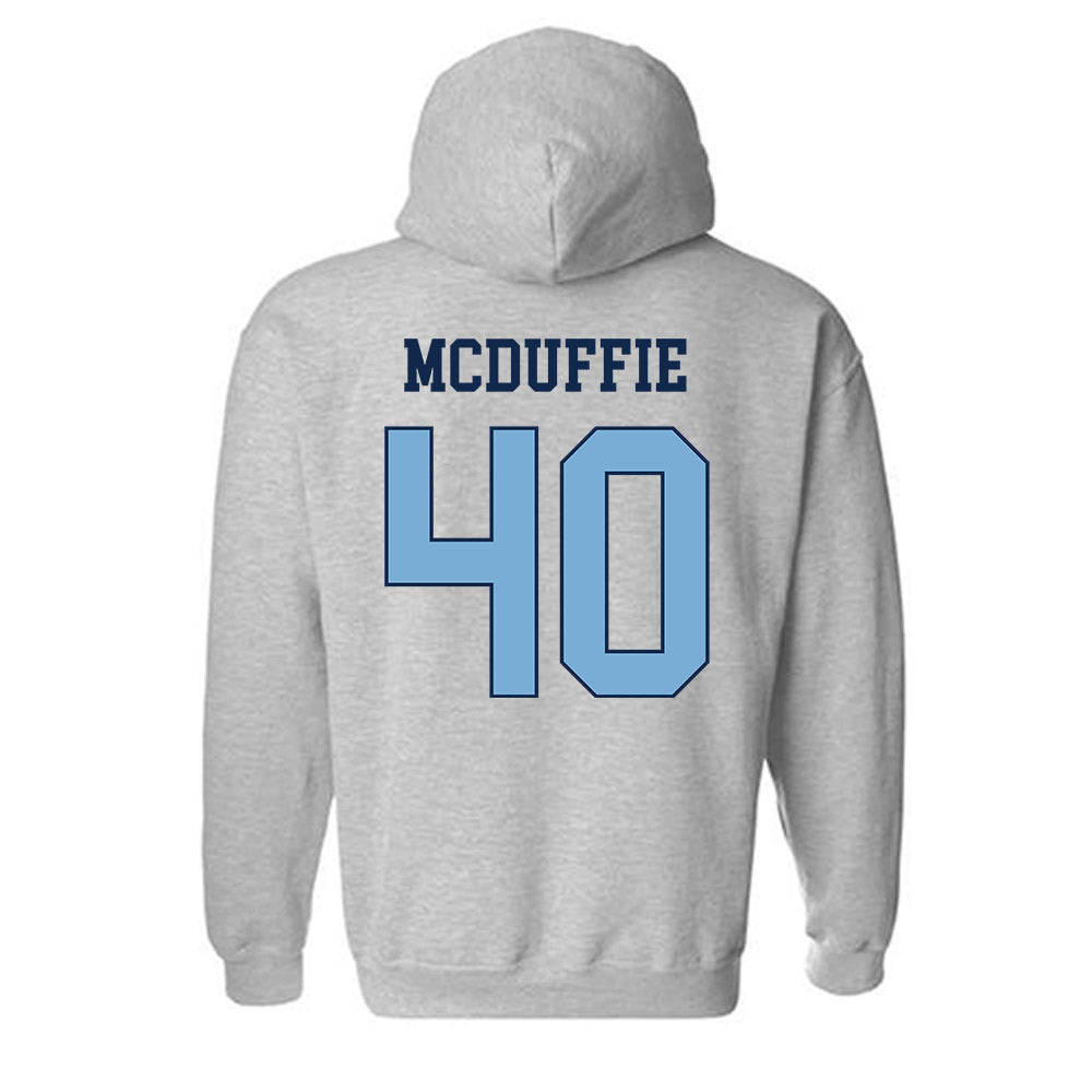UNC - NCAA Baseball : Walker McDuffie - Classic Shersey Hooded Sweatshirt-1