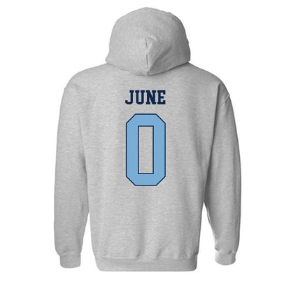 UNC - NCAA Football : Demon June - Classic Shersey Hooded Sweatshirt-1