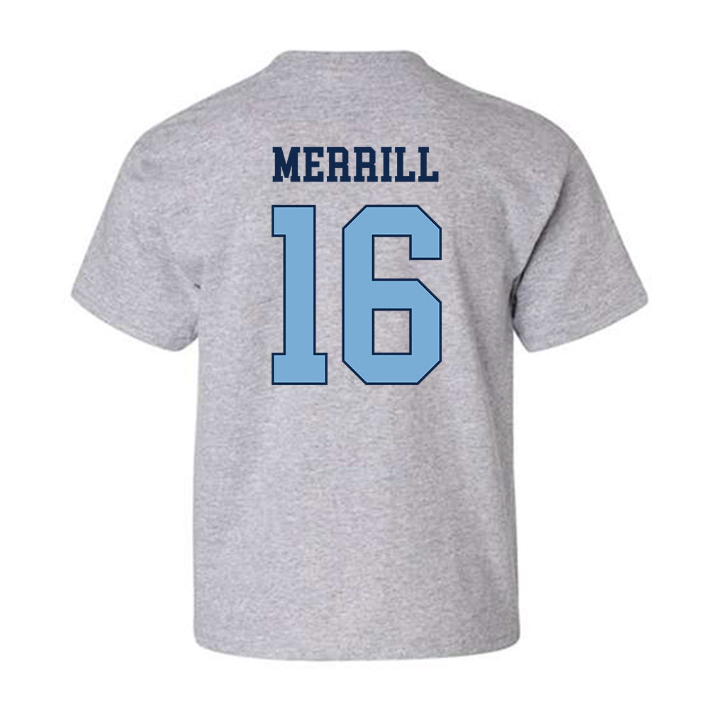 UNC - NCAA Men's Lacrosse : Gary Merrill - Classic Shersey Youth T-Shirt-1