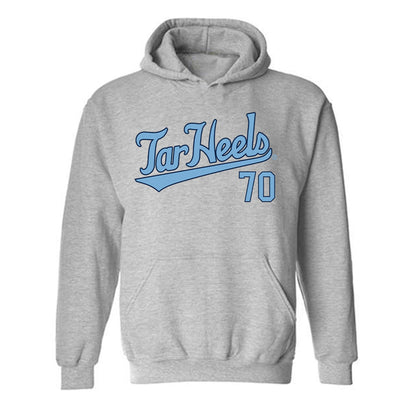 UNC - NCAA Men's Lacrosse : John Moore - Classic Shersey Hooded Sweatshirt-0