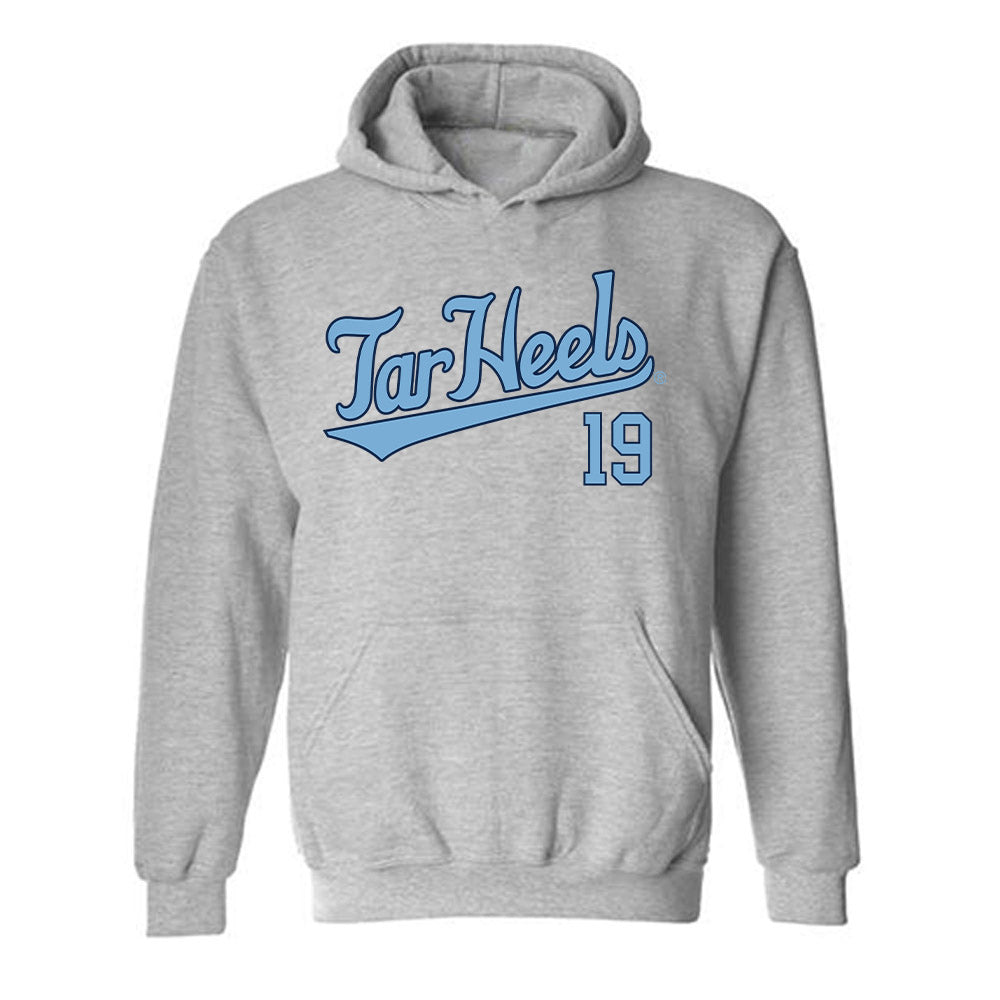 UNC - NCAA Women's Lacrosse : Julia O'Connor - Classic Shersey Hooded Sweatshirt-0