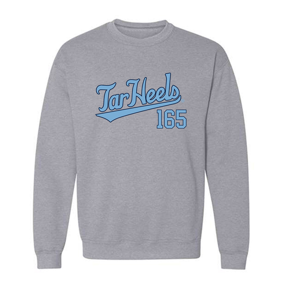 UNC - NCAA Wrestling : Lucas Sipes - Classic Shersey Crewneck Sweatshirt-0