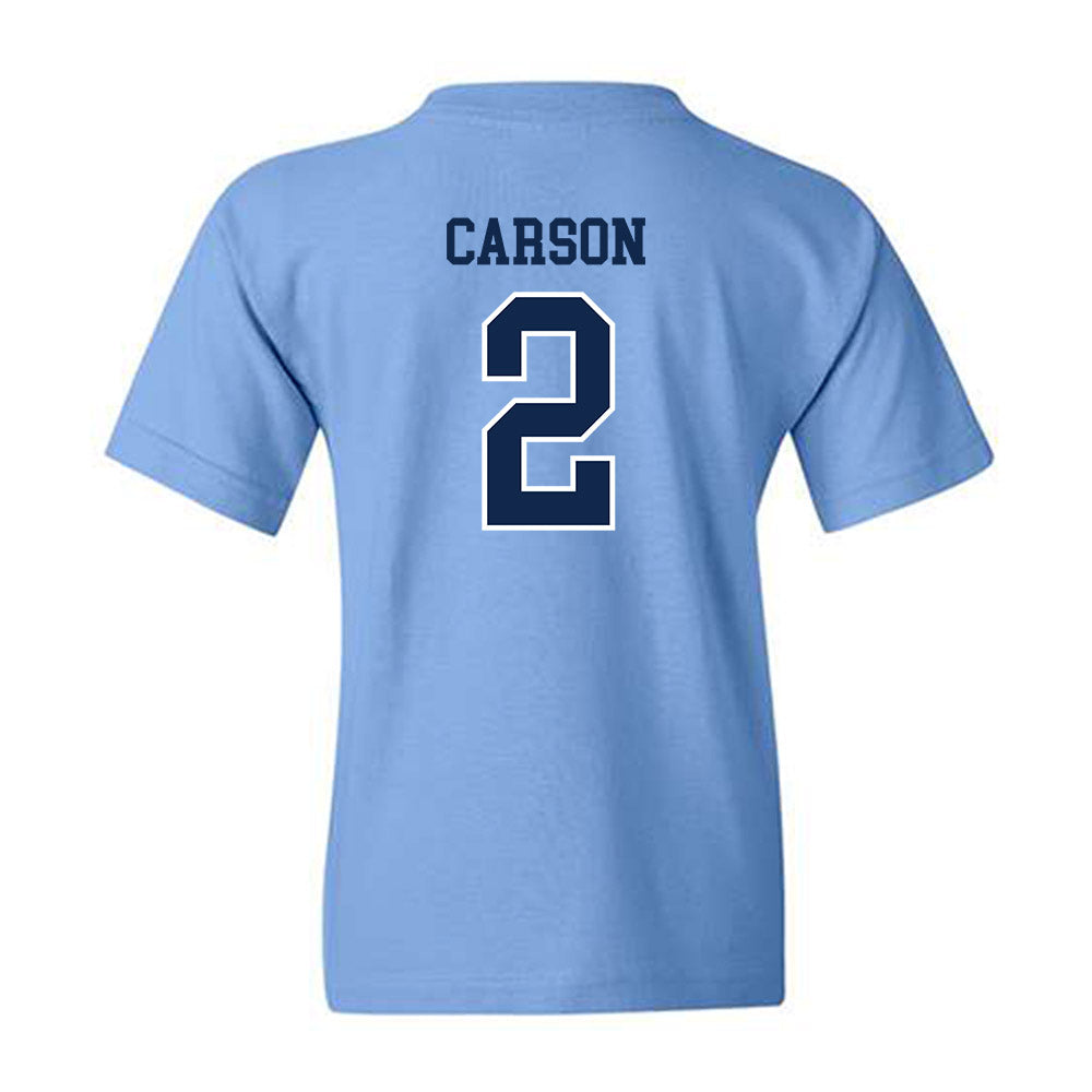 UNC - NCAA Men's Soccer : Myles Carson - Classic Shersey Youth T-Shirt-1