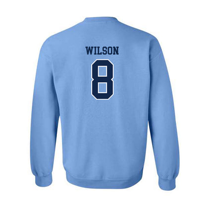 UNC - NCAA Men's Basketball : Caleb Wilson - Classic Shersey Crewneck Sweatshirt-1