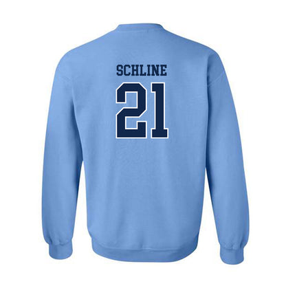 UNC - NCAA Men's Lacrosse : Harrison Schline - Classic Shersey Crewneck Sweatshirt-1