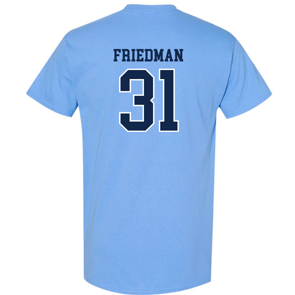 UNC - NCAA Men's Lacrosse : Caswell Friedman - Classic Shersey T-Shirt-1
