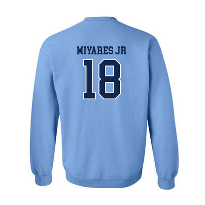 UNC - NCAA Football : Andres Miyares Jr - Classic Shersey Crewneck Sweatshirt-1