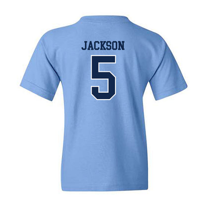 UNC - NCAA Football : Kaleb Jackson - Classic Shersey Youth T-Shirt-1
