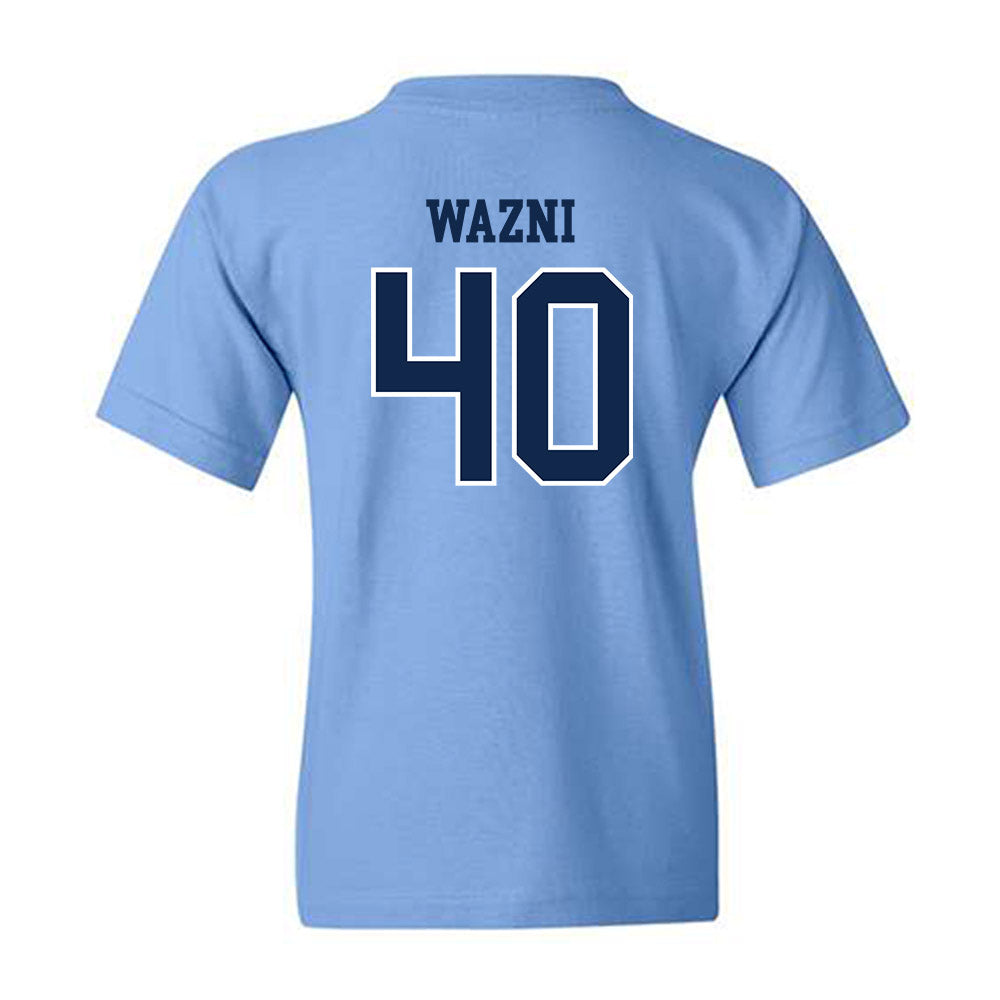 UNC - NCAA Football : Roman Wazni - Classic Shersey Youth T-Shirt-1
