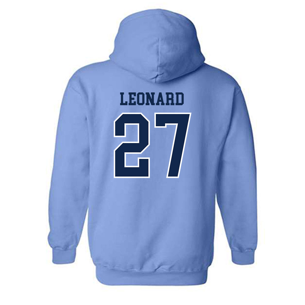 UNC - NCAA Women's Lacrosse : GraceAnn Leonard - Classic Shersey Hooded Sweatshirt-1