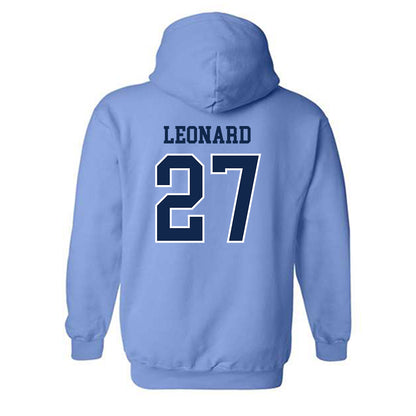UNC - NCAA Women's Lacrosse : GraceAnn Leonard - Classic Shersey Hooded Sweatshirt-1