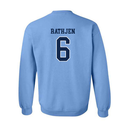 UNC - NCAA Women's Lacrosse : Charlotte Rathjen - Classic Shersey Crewneck Sweatshirt-1