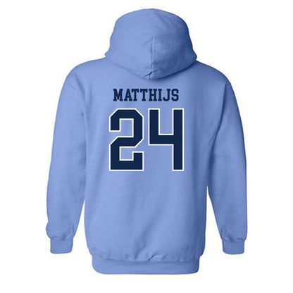 UNC - NCAA Baseball : Matthew Matthijs - Classic Shersey Hooded Sweatshirt-1