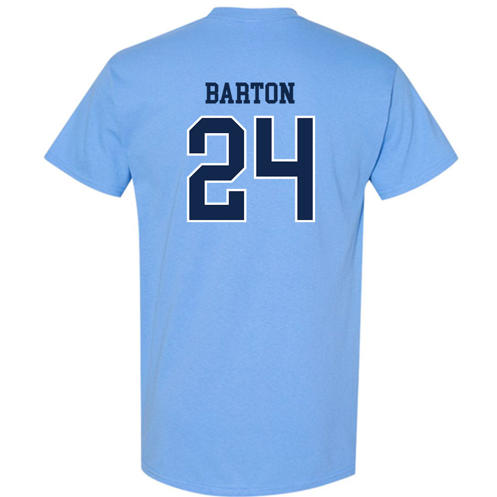UNC - NCAA Men's Lacrosse : Jack Barton - Classic Shersey T-Shirt-1