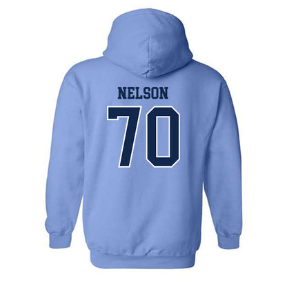UNC - NCAA Football : Byron Nelson - Classic Shersey Hooded Sweatshirt-1