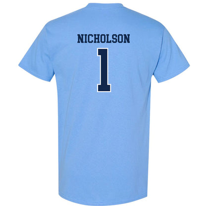 UNC - NCAA Baseball : Cooper Nicholson - Classic Shersey T-Shirt-1