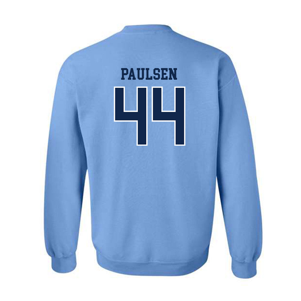UNC - NCAA Baseball : Erik Paulsen - Classic Shersey Crewneck Sweatshirt-1