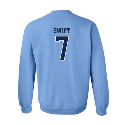 UNC - NCAA Women's Volleyball : Sadie Swift - Classic Shersey Crewneck Sweatshirt-1