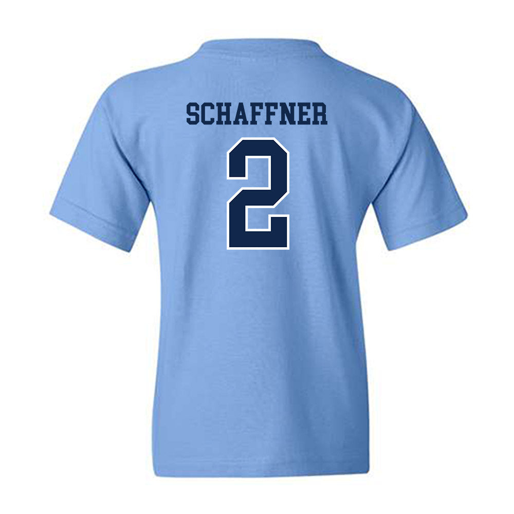 UNC - NCAA Baseball : Jake Schaffner - Classic Shersey Youth T-Shirt-1