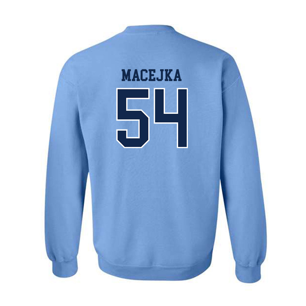 UNC - NCAA Men's Lacrosse : Luke Macejka - Classic Shersey Crewneck Sweatshirt-1