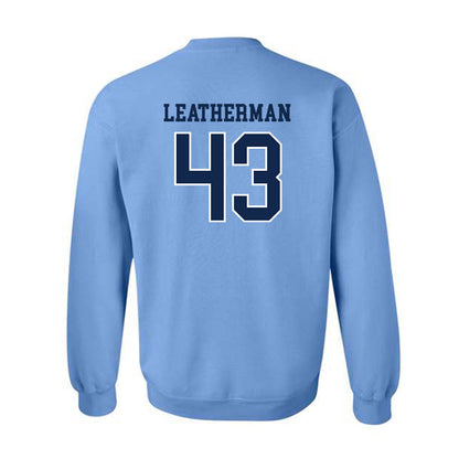 UNC - NCAA Baseball : Riley Leatherman - Classic Shersey Crewneck Sweatshirt-1