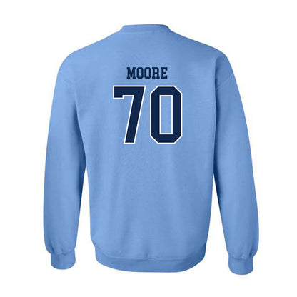 UNC - NCAA Men's Lacrosse : John Moore - Classic Shersey Crewneck Sweatshirt-1