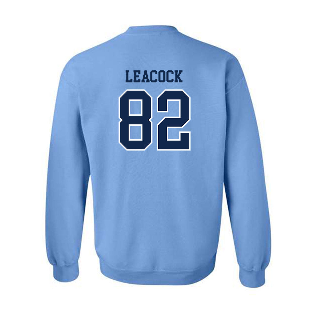 UNC - NCAA Football : Nathan Leacock - Classic Shersey Crewneck Sweatshirt-1
