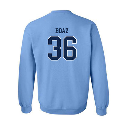 UNC - NCAA Baseball : Folger Boaz - Classic Shersey Crewneck Sweatshirt-1
