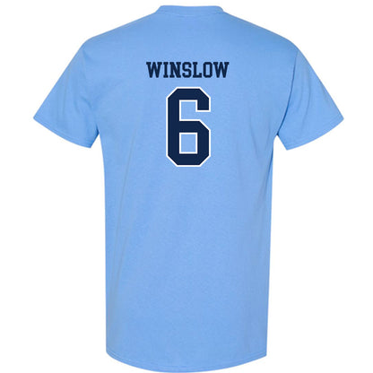 UNC - NCAA Baseball : Macon Winslow - Classic Shersey T-Shirt-1
