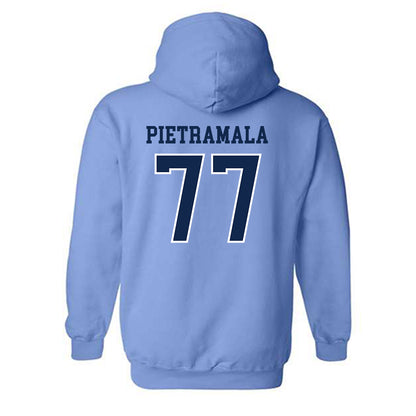 UNC - NCAA Men's Lacrosse : Dominic Pietramala - Classic Shersey Hooded Sweatshirt
