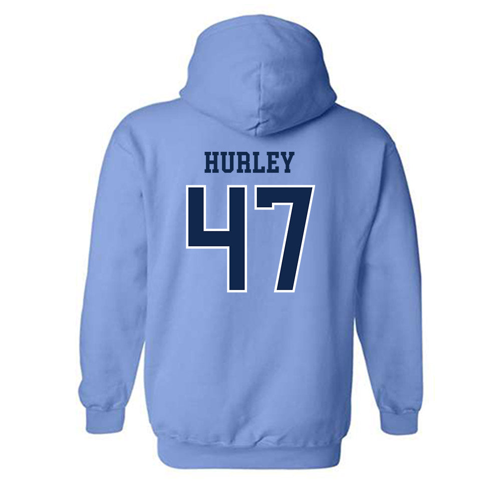 UNC - NCAA Baseball : Sean Hurley - Classic Shersey Hooded Sweatshirt-1