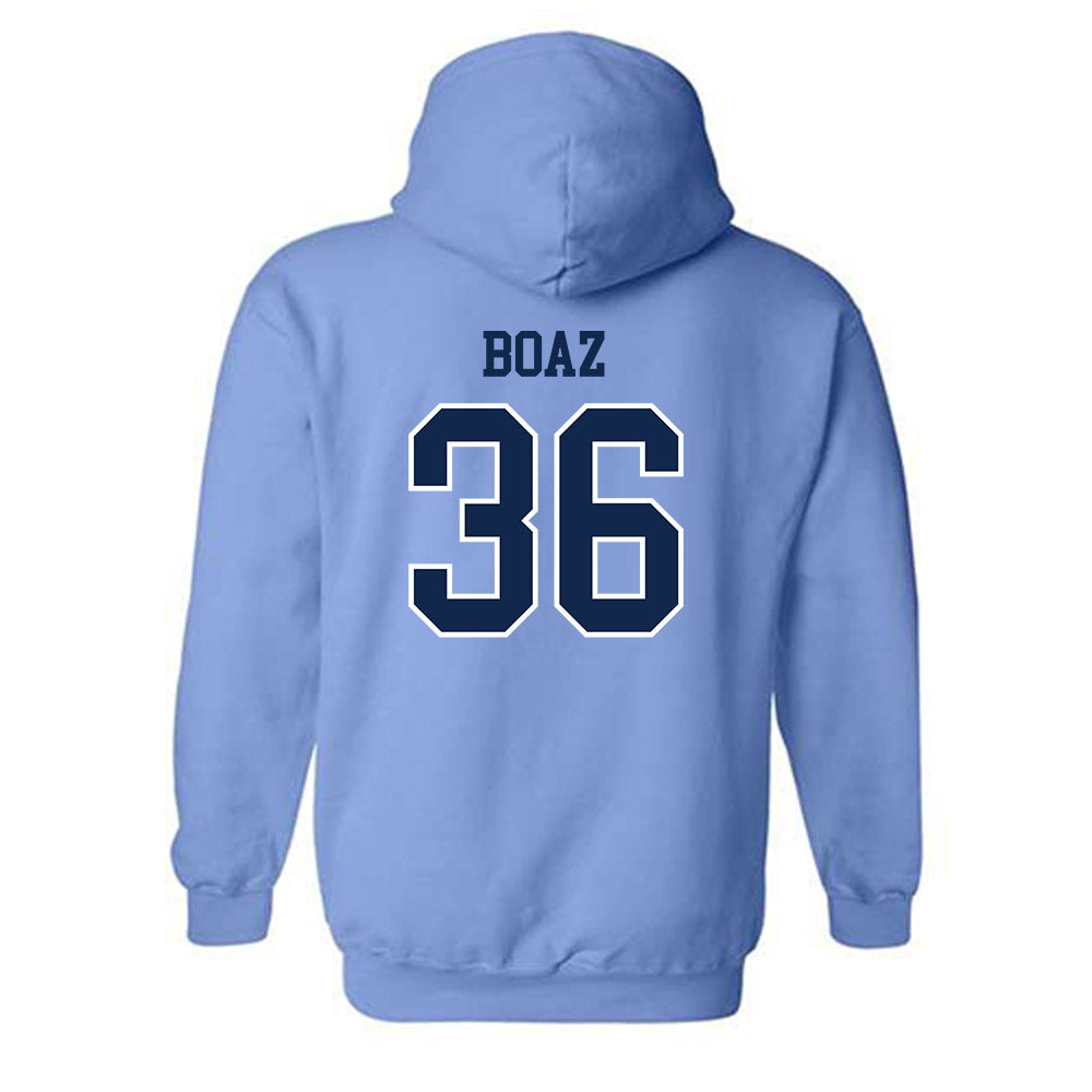 UNC - NCAA Baseball : Folger Boaz - Classic Shersey Hooded Sweatshirt-1