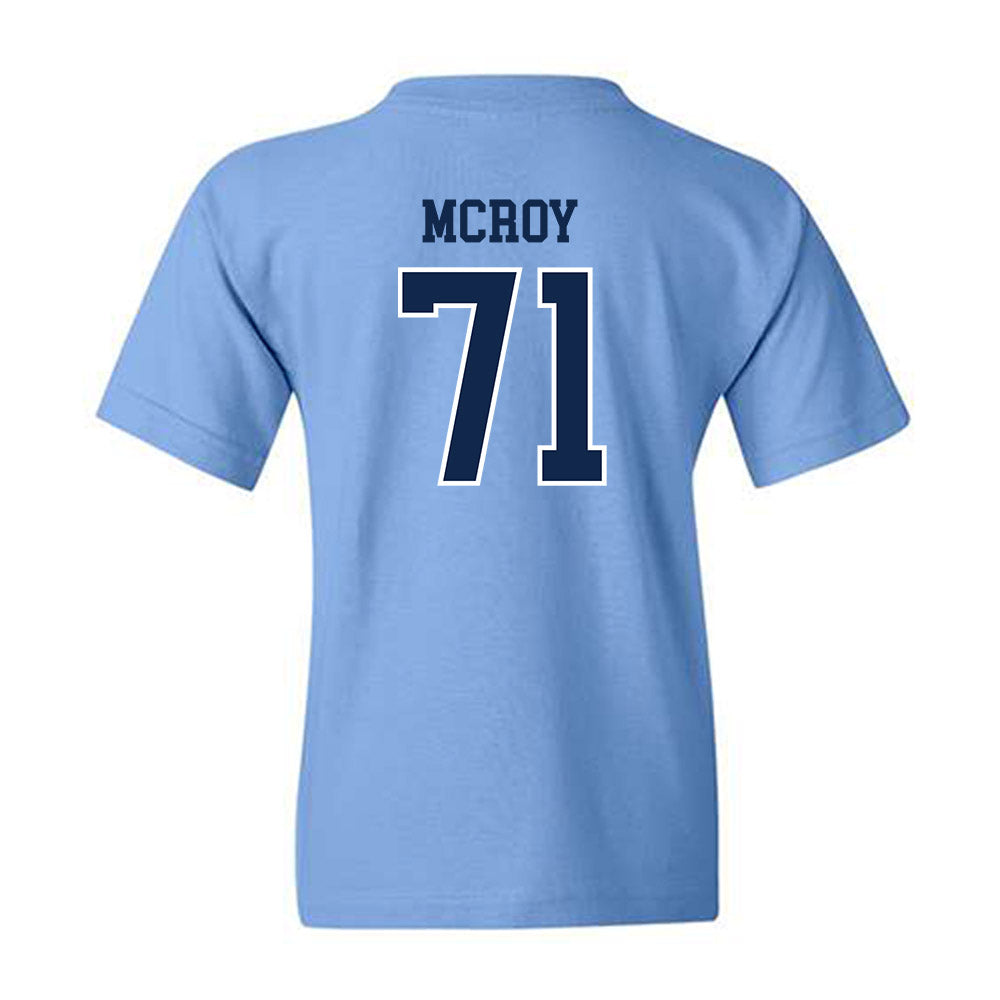 UNC - NCAA Football : Jacqawn McRoy - Classic Shersey Youth T-Shirt-1