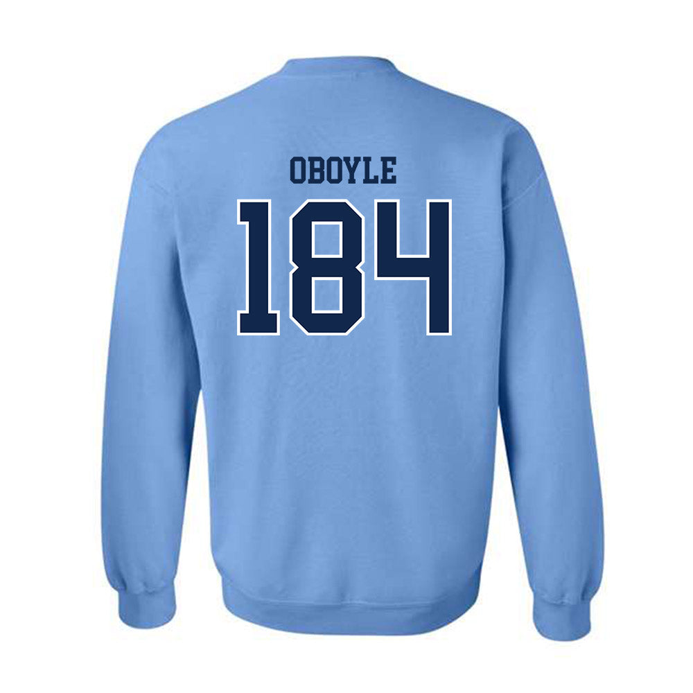 UNC - NCAA Wrestling : Nolan OBoyle - Classic Shersey Crewneck Sweatshirt-1