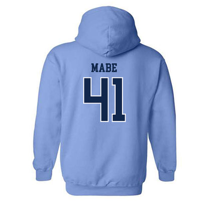 UNC - NCAA Baseball : Justin Mabe - Classic Shersey Hooded Sweatshirt-1