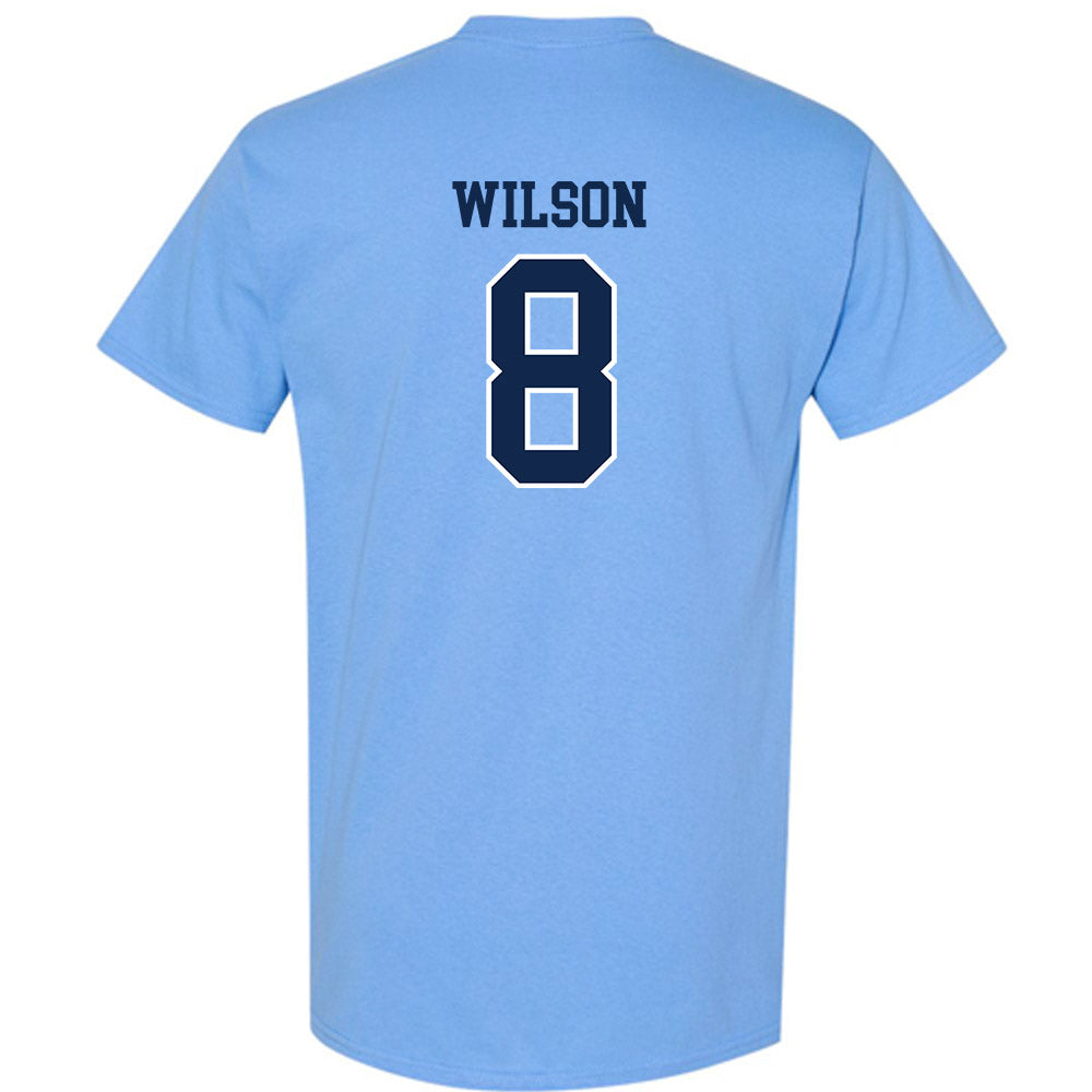 UNC - NCAA Men's Basketball : Caleb Wilson - Classic Shersey T-Shirt-1