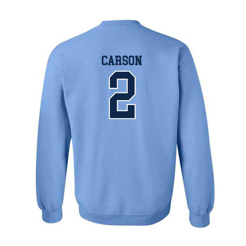UNC - NCAA Men's Soccer : Myles Carson - Classic Shersey Crewneck Sweatshirt-1