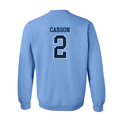 UNC - NCAA Men's Soccer : Myles Carson - Classic Shersey Crewneck Sweatshirt-1