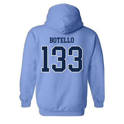 UNC - NCAA Wrestling : Matthew Botello - Classic Shersey Hooded Sweatshirt-1