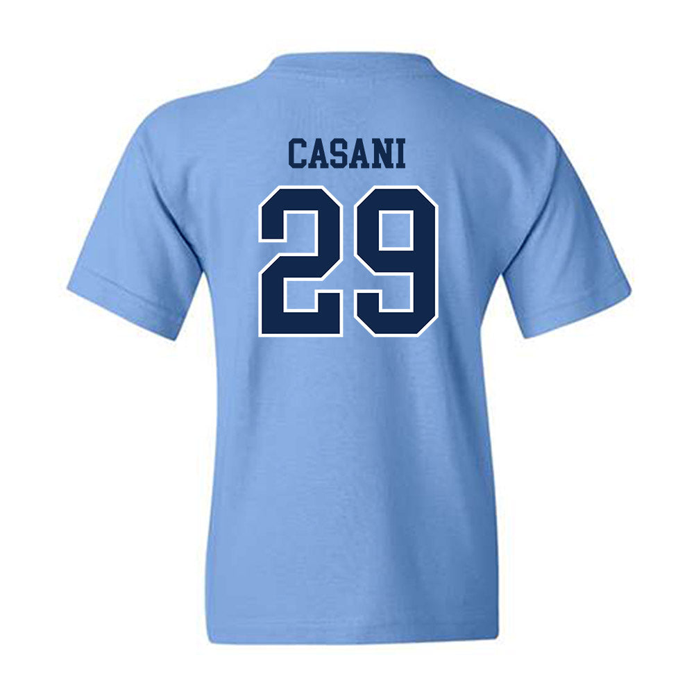 UNC - NCAA Men's Lacrosse : Henry Casani - Classic Shersey Youth T-Shirt-1