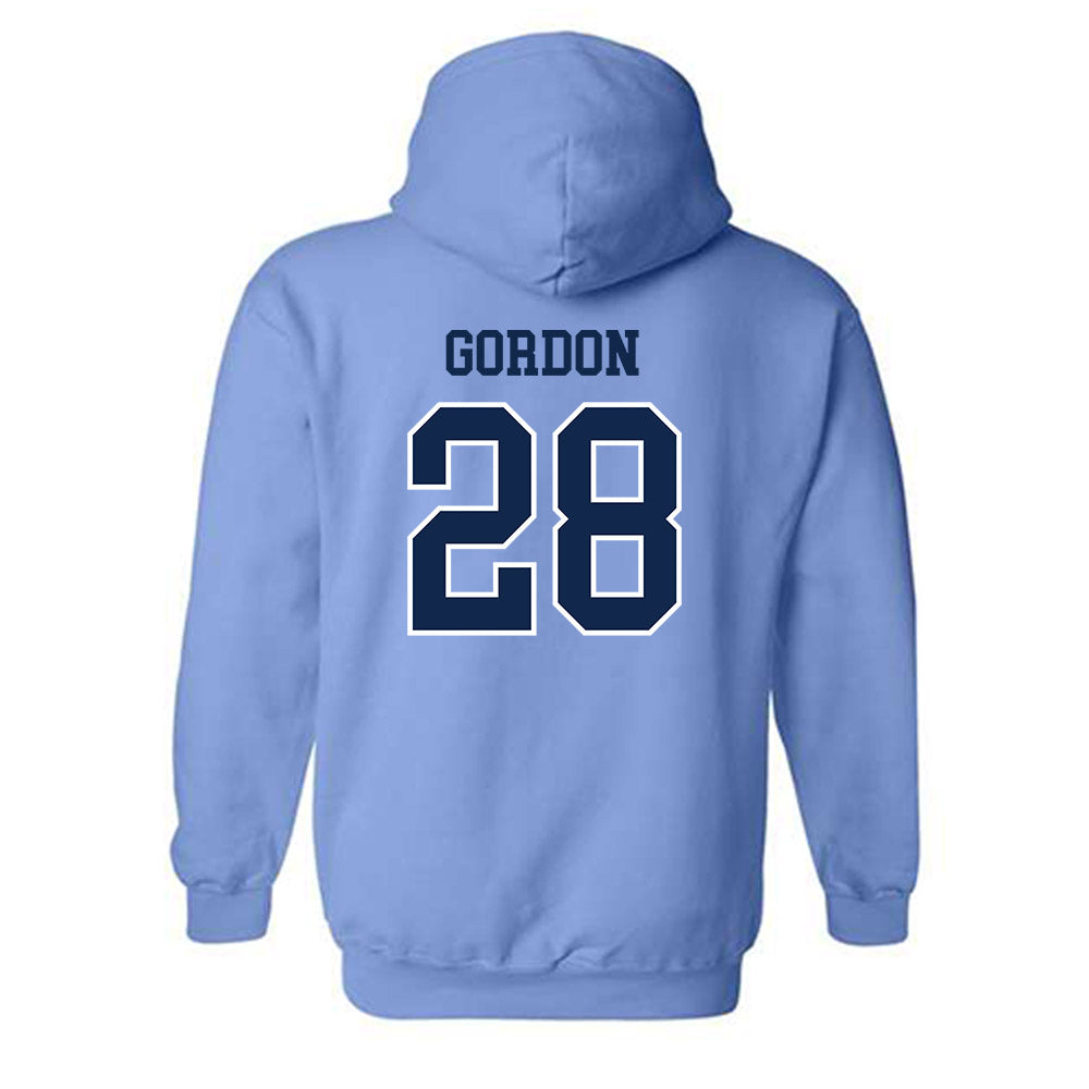 UNC - NCAA Football : Jamarrion Gordon - Classic Shersey Hooded Sweatshirt-1