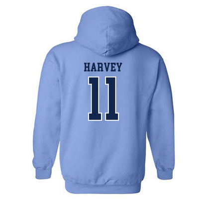 UNC - NCAA Football : Jaylen Harvey - Classic Shersey Hooded Sweatshirt-1