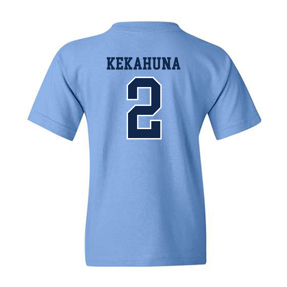 UNC - NCAA Football : Trech Kekahuna - Classic Shersey Youth T-Shirt-1