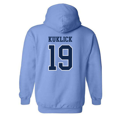 UNC - NCAA Women's Soccer : Leah Kuklick - Classic Shersey Hooded Sweatshirt-1