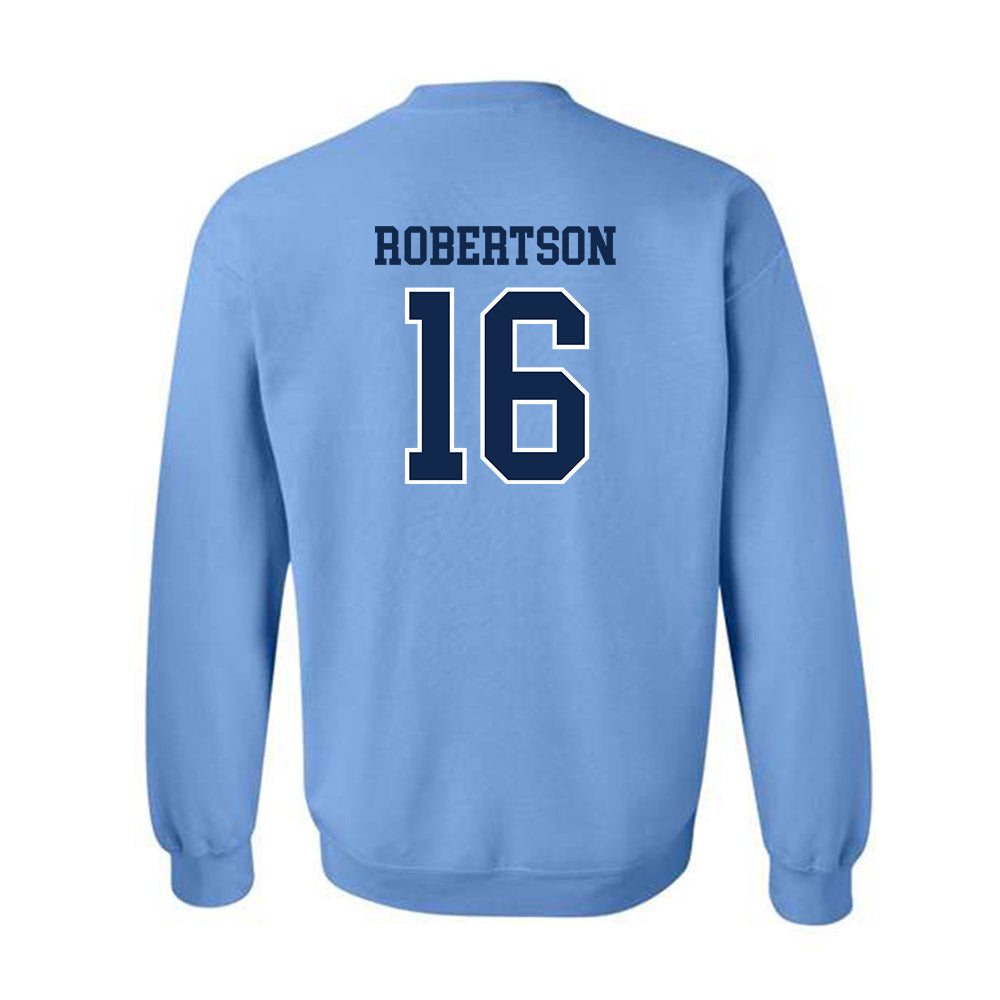 UNC - NCAA Football : Zamaurious Robertson - Classic Shersey Crewneck Sweatshirt-1